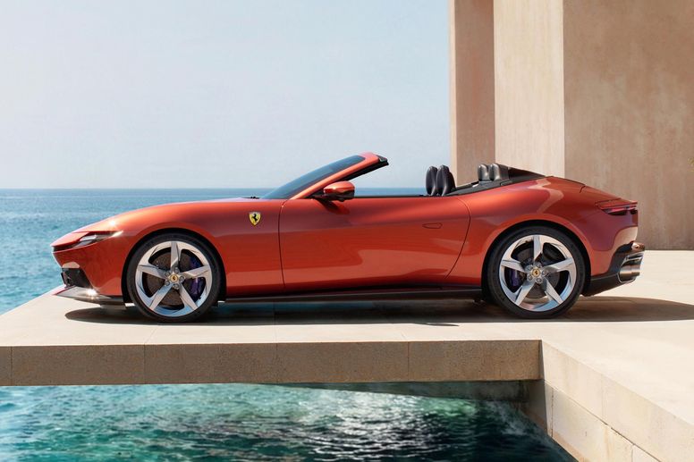 nouvelle Ferrari Amalfi Spider